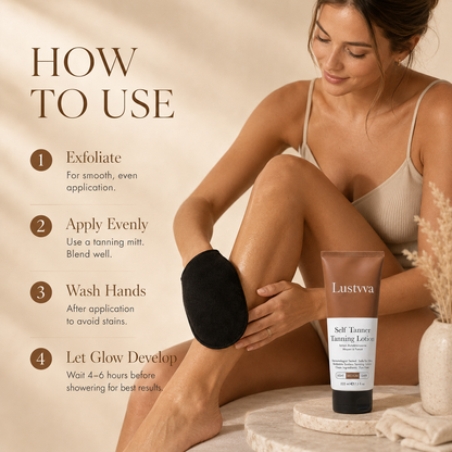 Lustvva™ Hydrating Self-Tanning Lotion