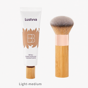 Lustvva™ BB Blur Tinted Moisturizer SPF 30 + Round Blending Brush