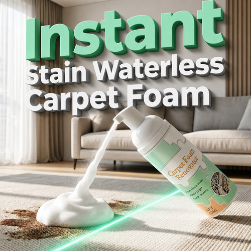 Stain Waterless Carpet Foam Renovator