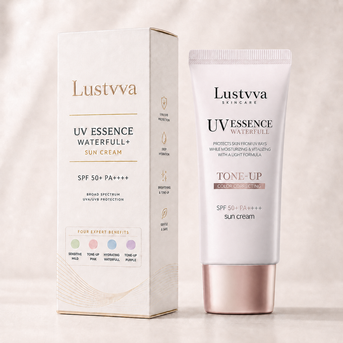 🌞 Lustvva™ UV Essence Waterfull+ Sunscreen Serum