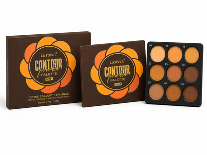 Lustvva™ 9-Color Foundation & Concealer Palette