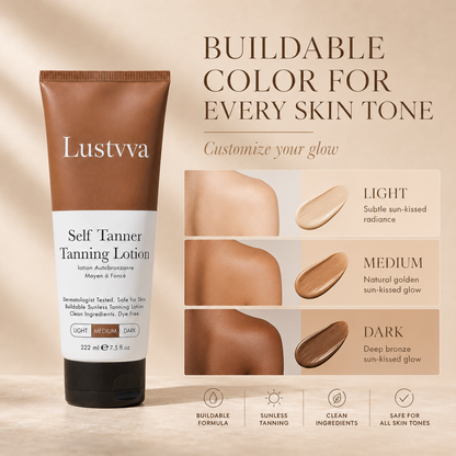 Lustvva™ Hydrating Self-Tanning Lotion