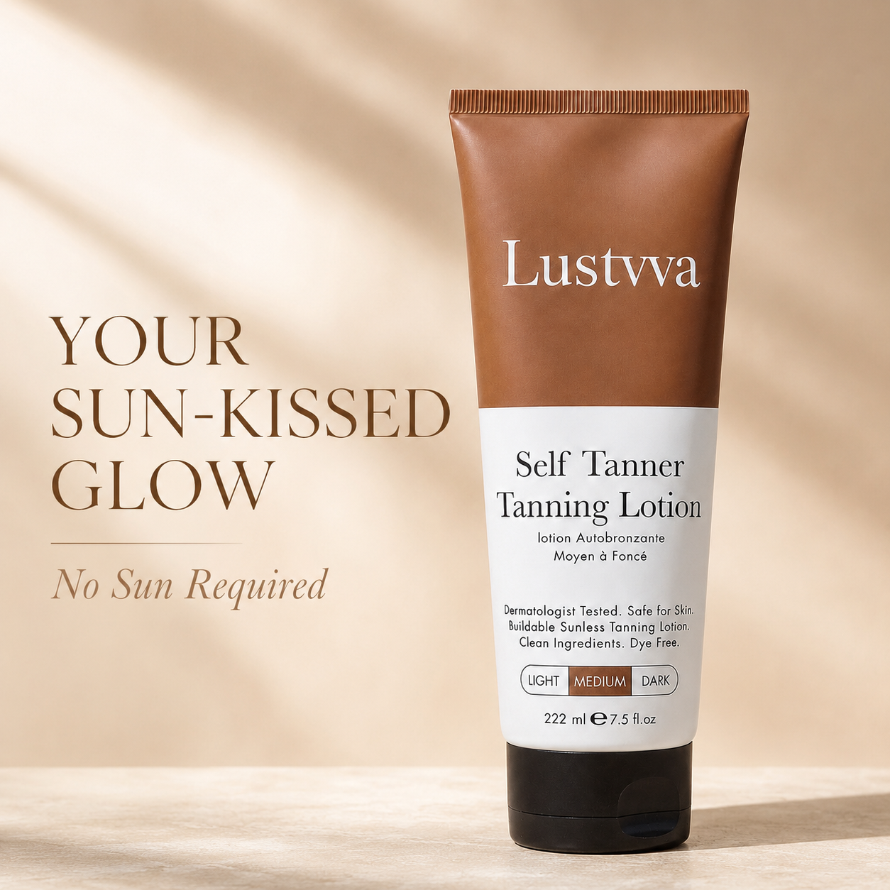 Lustvva™ Hydrating Self-Tanning Lotion