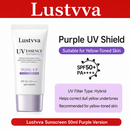 🌞 Lustvva™ UV Essence Waterfull+ Sunscreen Serum