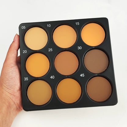 Lustvva™ 9-Color Foundation & Concealer Palette