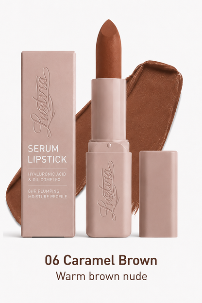 💋Lustvva™ Serum Lipstick  Skincare-Infused Color for Softer, Fuller-Looking Lips