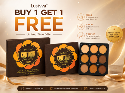 Lustvva™ 9-Color Foundation & Concealer Palette