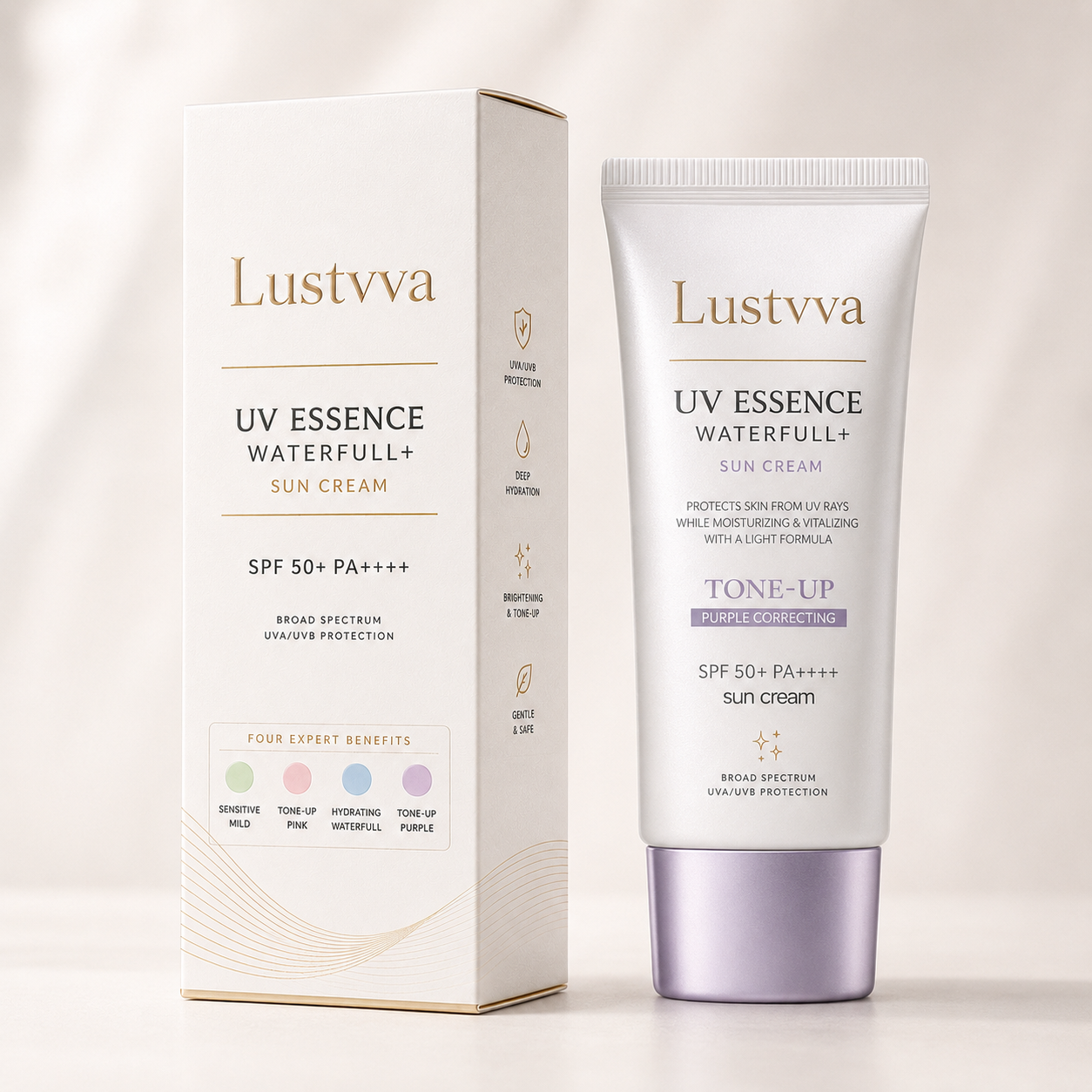 🌞 Lustvva™ UV Essence Waterfull+ Sunscreen Serum