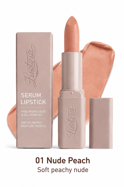 💋Lustvva™ Serum Lipstick  Skincare-Infused Color for Softer, Fuller-Looking Lips