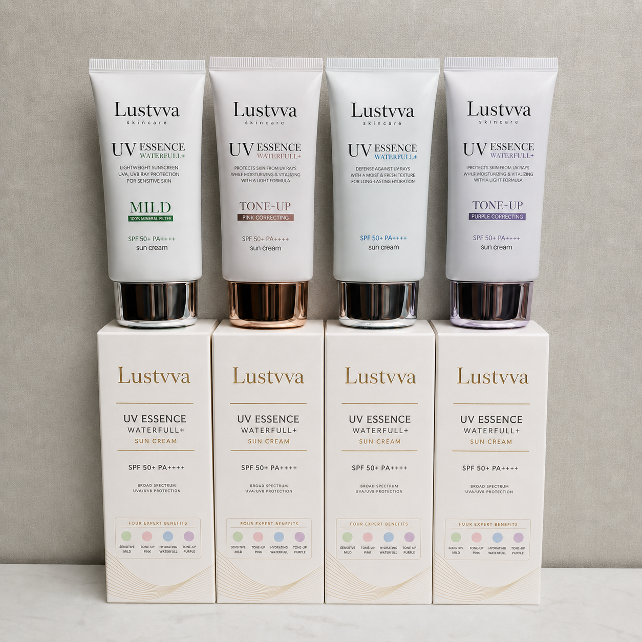 🌞 Lustvva™ UV Essence Waterfull+ Sunscreen Serum